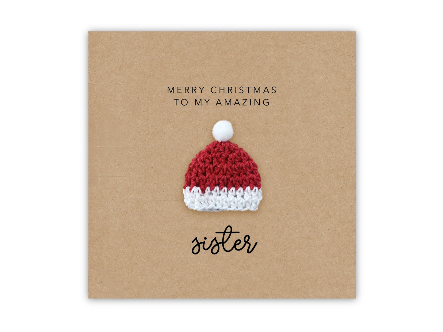 Sister Christmas Card, Wishing You A Fabulous Christmas, Sibling Christmas Cards, Christmas Card For Sister