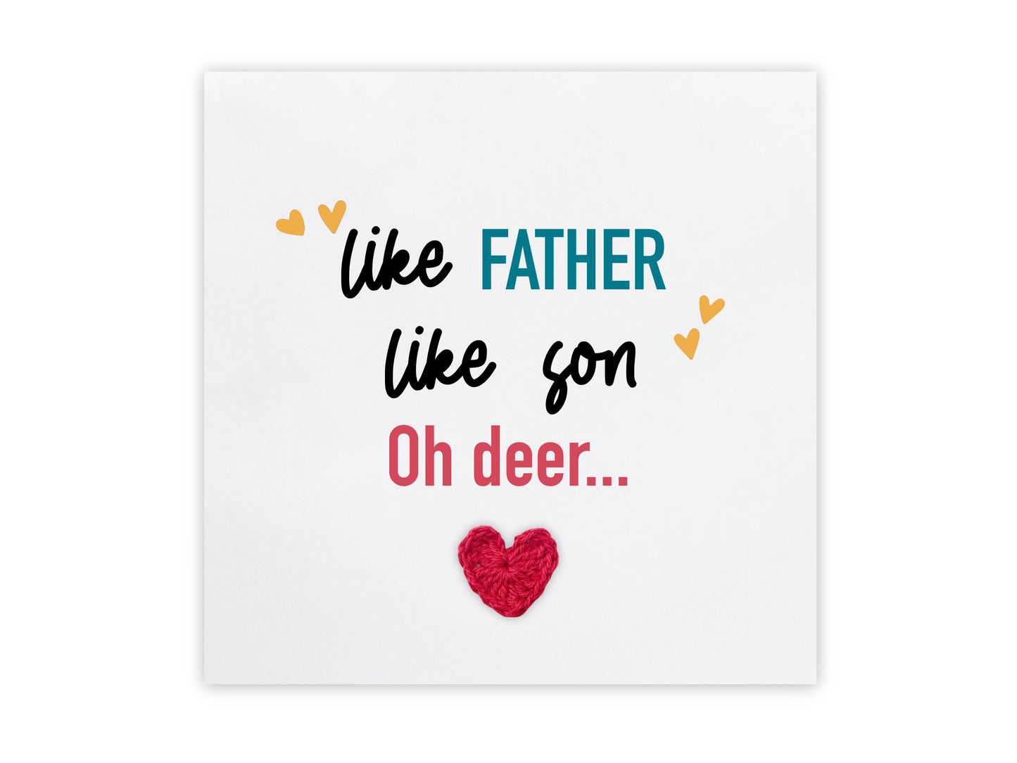 Funny Fathers Day Card For Dad, Joke Fathers Day Card From Son, Like Father Like Son, Son Fathers Day Gift For Dad