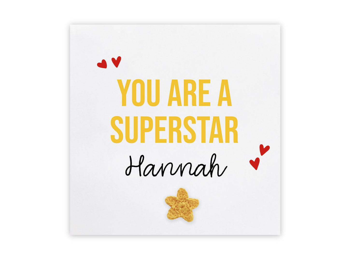 So Proud Of You Card, Congratulations Gift, Graduation Card For Her, Well Done Card For Friend, Promotion, New Job, You're a star, Thank you