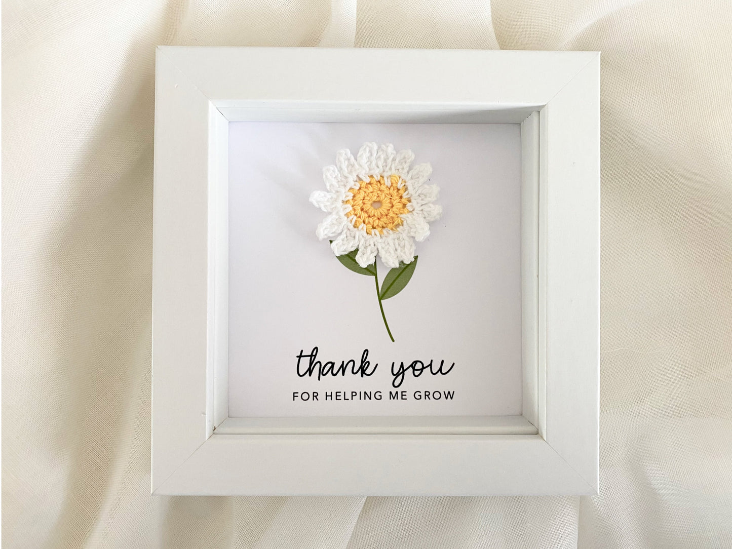 Thank You Gift For Teachers, Teacher Card, Teaching Assistant, Nursery Card, School Teacher Gift, Frame