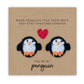 You're My Penguin Anniversary Card, Love Valentines Anniversary Wedding Card, Penguin Card, Happy Valentines Day, I love you card