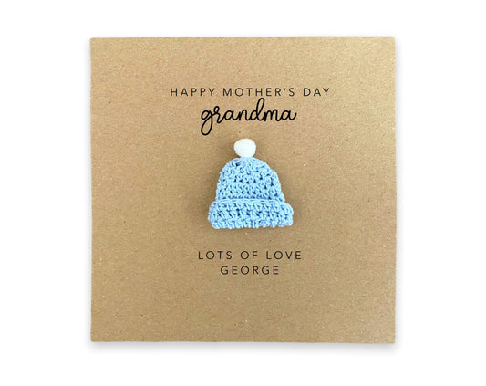 Personalised Mothers Day Card For Grandma, Happy Mothers Day Grandma, Any Name, Gran Mothers Day Card, Granny, From Grandchildren