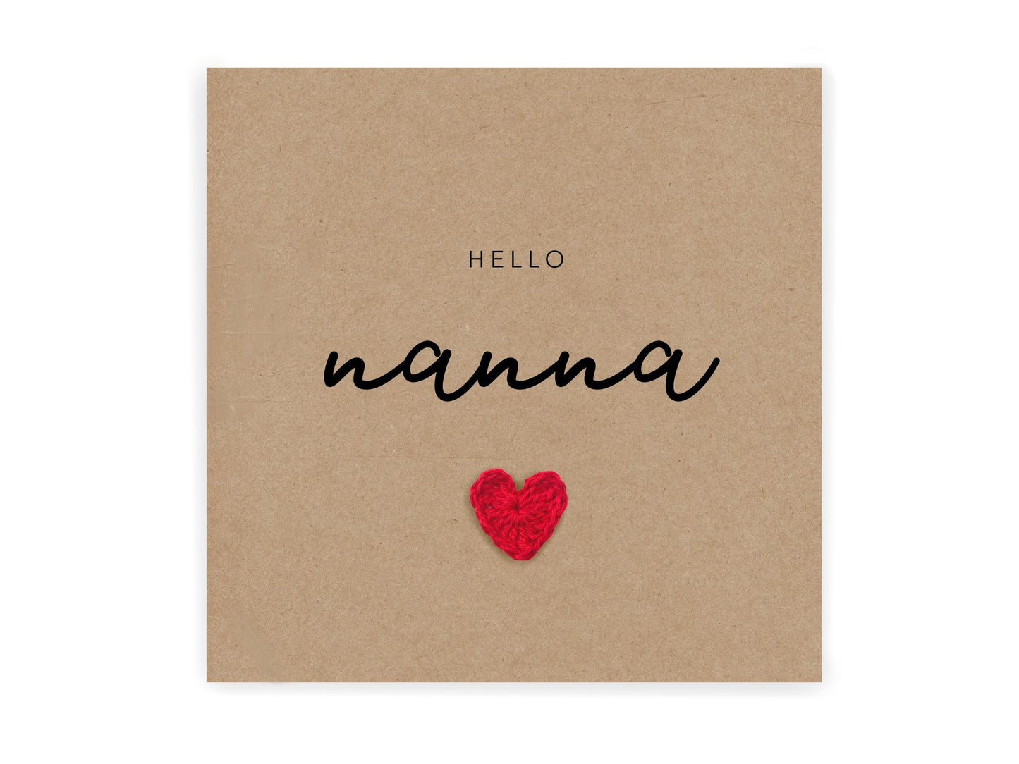 You're going to be a Nanna Grandma card, Pregnancy announcement Card, Gran Nan to be, Baby Reveal, New Baby Pregnancy, Send to Recipient