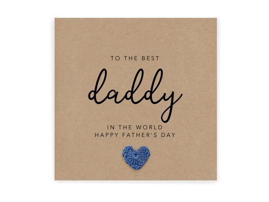 Daddy Father's Day Card, Happy Father's  Day Card, Father's  Day Card For Daddy, Dad Father's Day Card, Special Father's  Day Card For Dad