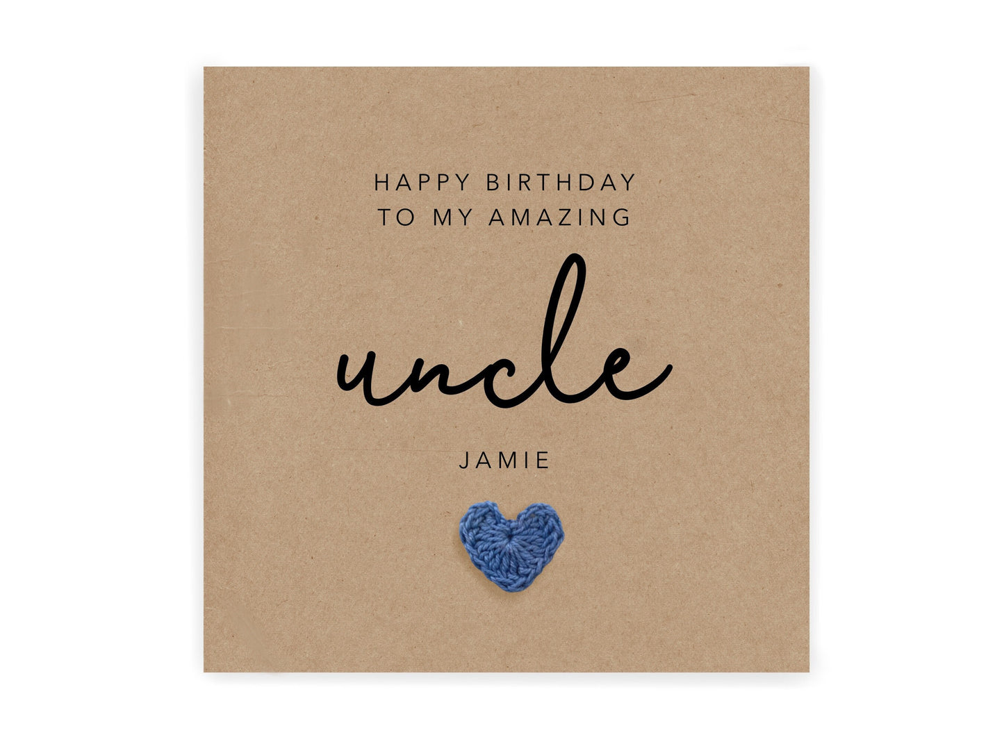 Personalised, Happy Birthday To My Amazing Uncle, Uncle Birthday, Happy Birthday Uncle Card, Personalised Uncle Birthday Card, Special Uncle