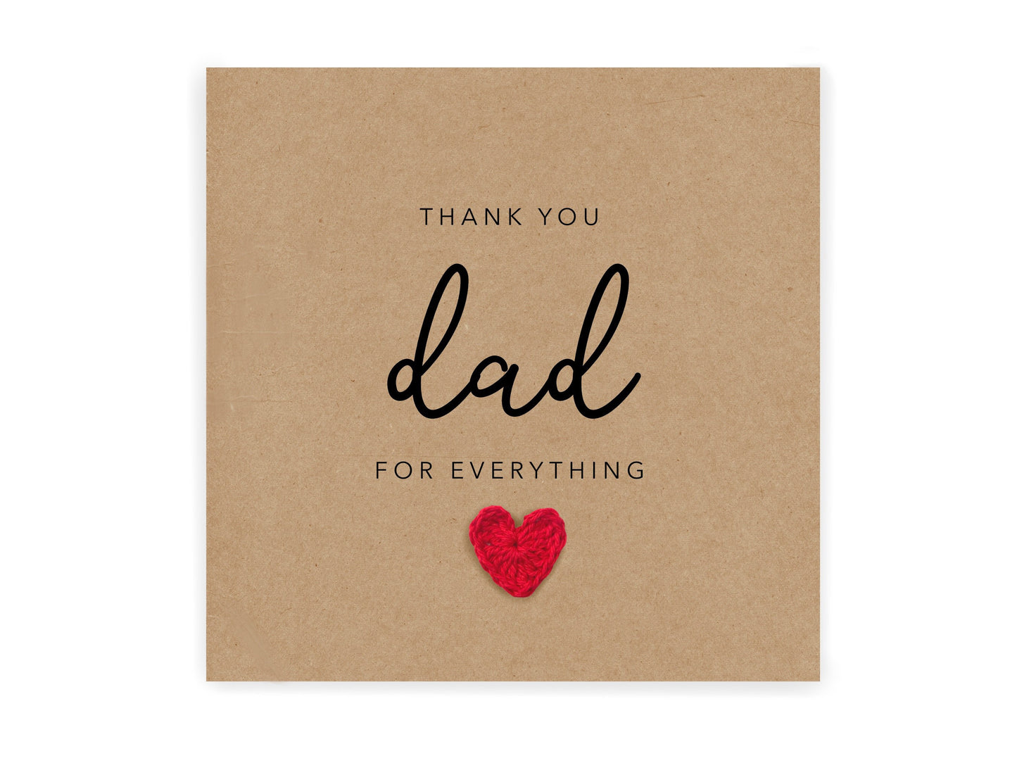 Special Dad Thank You Card, Cute Fathers Day Card, Best Dad Card, Daddy Card, Card For Dad Thank You, Dad Card From Son, From Daughter