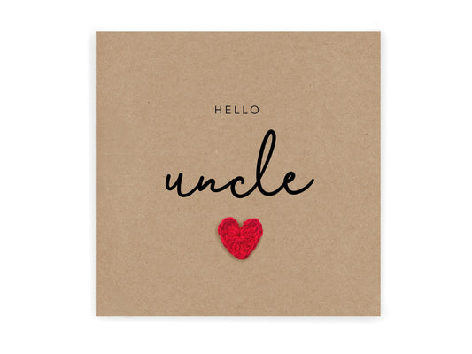 You're going to be an Uncle card, Pregnancy announcement Card, Uncle to be, For Uncle, Baby Reveal, New Baby Pregnancy, Send to Recipient