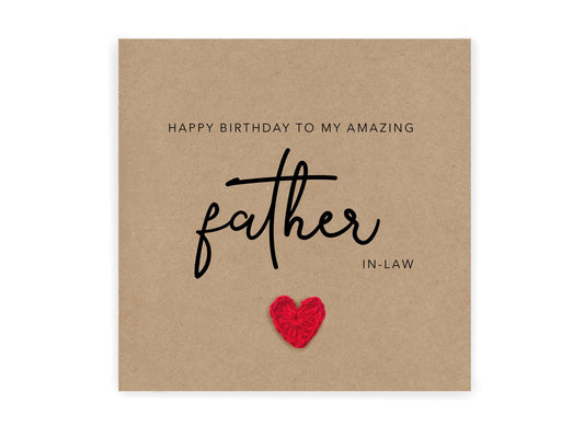 Happy Birthday Card Father In Law, Birthday Card For Father in Law, To A Super Amazing Father-In-Law On Your Birthday, Birthday Cards