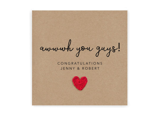 Congratulations On Your Engagement Card, Best Friend Engaged Card, Congrats Engagement Card, Engagement Friends Card Engagement Personalised