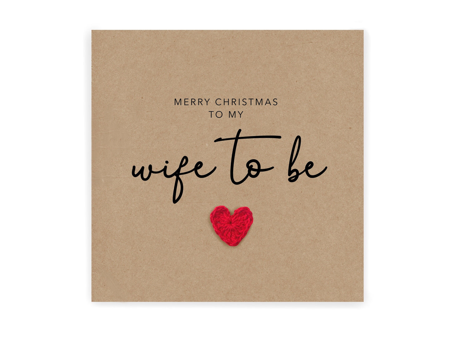 Merry Christmas Wife to be, Fianc‚Äö√†√∂¬¨¬©e Card, Christmas Card for Husband to be fianc‚Äö√†√∂¬¨¬©e, Christmas Card, Wife to be Christmas Card