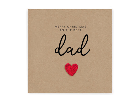 Dad Merry Christmas to the Best Step-Dad, Christmas Card for Dad, Christmas Card for Parents, Dad Christmas Card