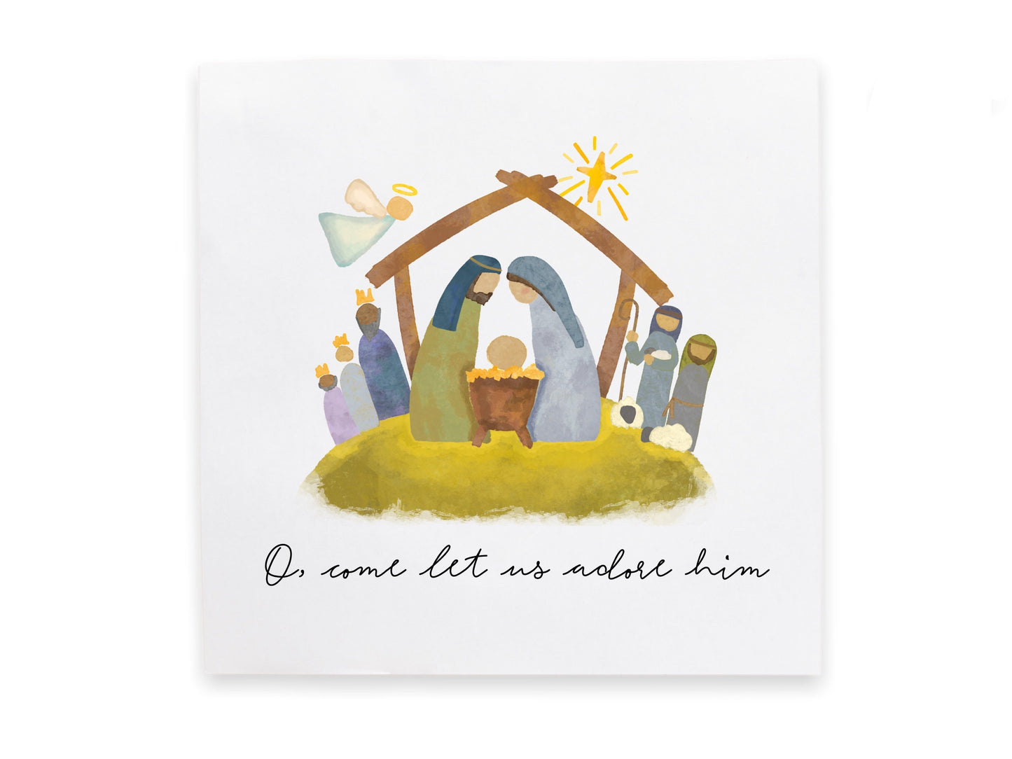 Christmas Nativity Card, Card Pack Bundle Pack, Nativity Faith Christian Card, Christmas card pack, Christian Card, Bundle