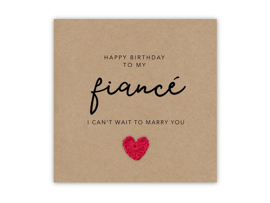 Fianc‚Äö√†√∂¬¨¬© Birthday Card, Happy Birthday To My Fianc‚Äö√†√∂¬¨¬©, Birthday Card Fianc‚Äö√†√∂¬¨¬©, Future Husband Birthday Card, Happy Birthday Husband to be Card