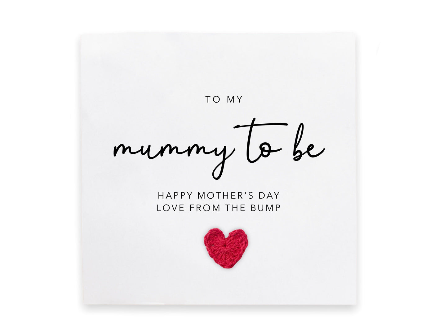 Mummy to be Mother's Day Card, For My Mummy To Be, Mother's Day Card For Mum, Pregnancy Mother's Day Card, Card From The Bump, Baby