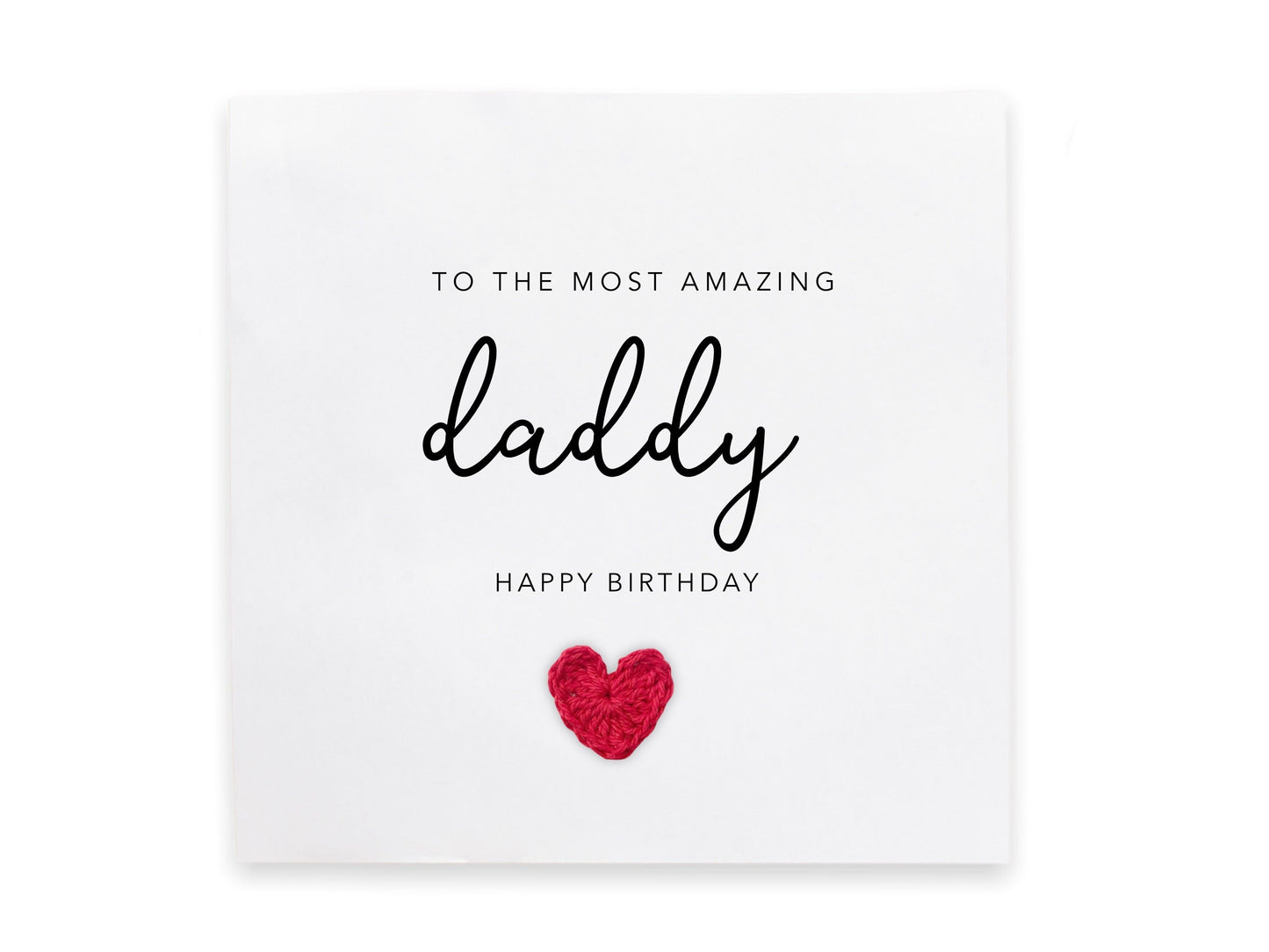 Daddy Fathers Day Card, Fathers Day Card For Daddy,  Daddy Fathers Day Card, Card for Daddy Father's Day, From Baby, Card from baby