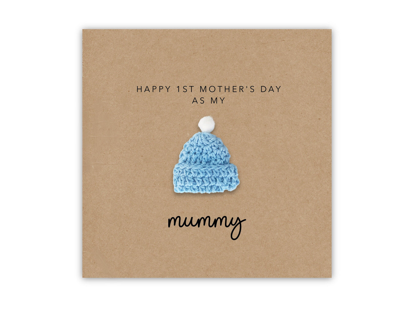 Happy 1st Mothers Day card, Simple First Mothers Card for mum, Mothers from baby, Mothers Day Mum Card 1st Mothers Day Card for Mum, First