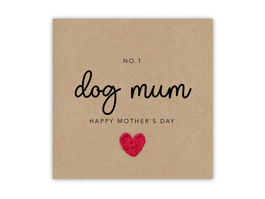 Dog Mum Mothers Day Card, Mothers Day Card For Dog Mum, Dog Parent Mothers Day Card, Happy Mothers Day Card For Dog Mum,  Card from Dog