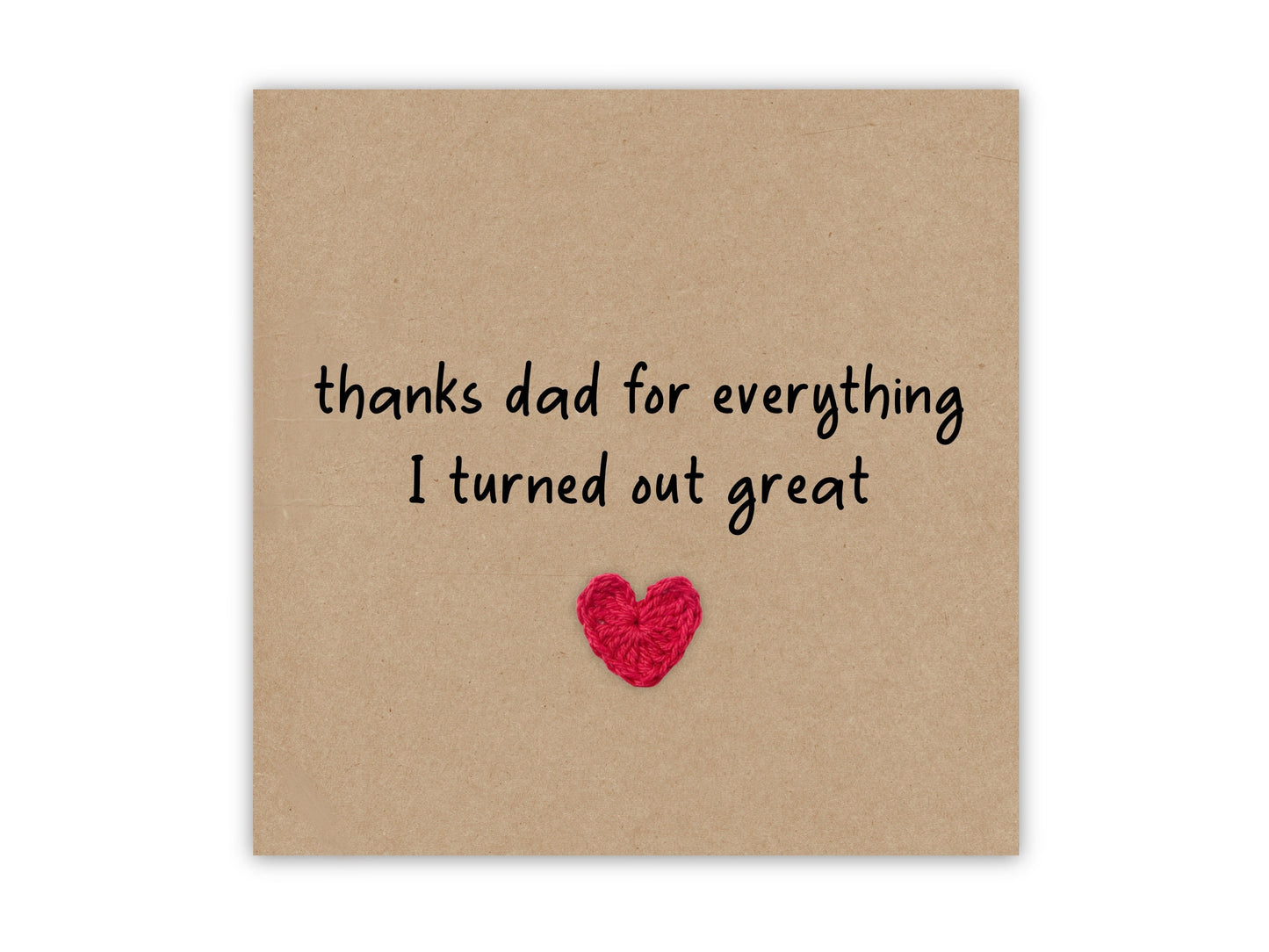 Funny Father's Day Card, Thanks For Everything Father's Day Card, Card For Dad, Humour Father's Day Card for Dad, Joke Card, Thank You Dad