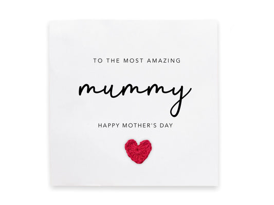 Mummy Mother's Day Card, Mother's Day  Card For Mummy,  Mummy Mother's Day Card, Mother's Day Day Gift For Mum, From Baby, Card from baby