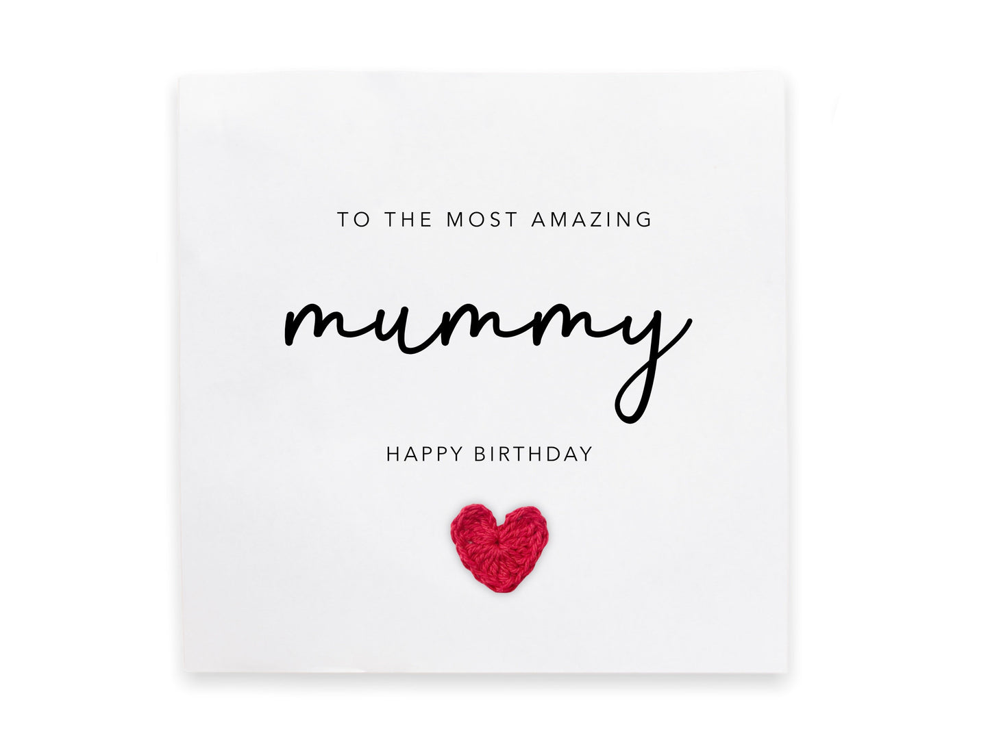 Mummy Happy Birthday Card, Mother's Day  Card For Mummy,  Mummy Happy Birthday Card, Birthday Day Card For Mum, From Baby, Card from baby