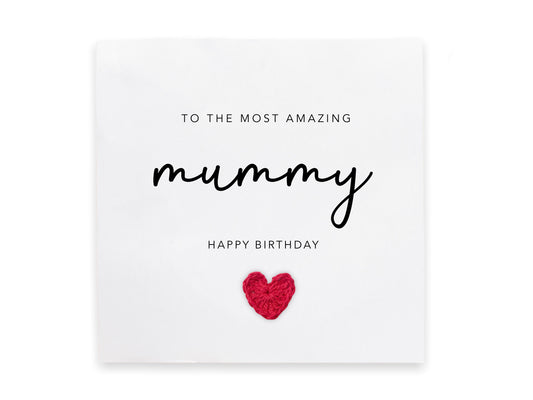 Mummy Happy Birthday Card, Mother's Day  Card For Mummy,  Mummy Happy Birthday Card, Birthday Day Card For Mum, From Baby, Card from baby