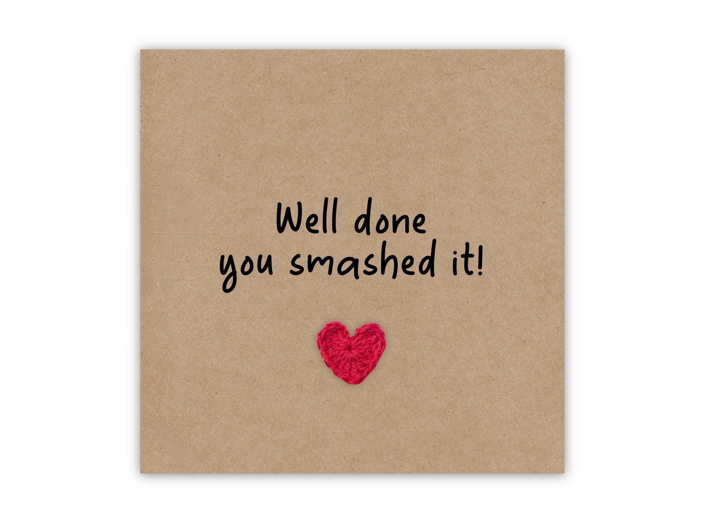 Well Done You Smashed it Card- Congratulations on your new exam pass job card, Proud of you, Driving Test Send , You passed, Recipient