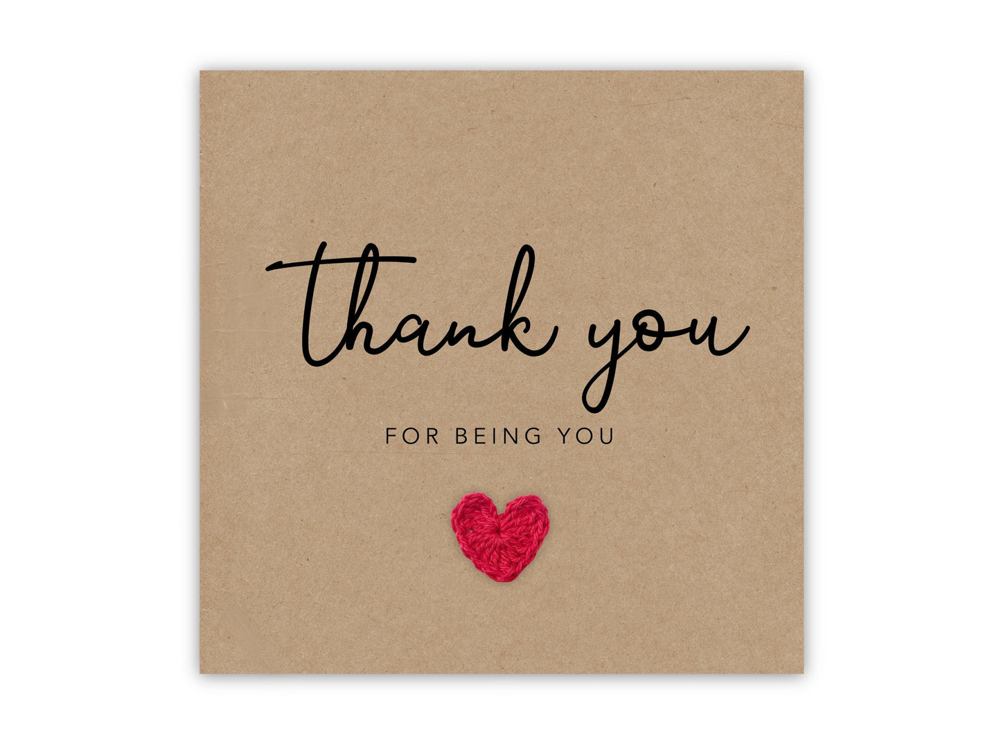 Best Friend Thank You Card, Thank You For Being You, For Best Friend, Bestie Card, Kind Note Card, Kindness Card, Positivity Card