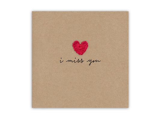 I Miss You Card, Farewell Card, Missing You Card, Long Distance Card, Leaving Card, Going Away Card, Missing you Card, Card for him her