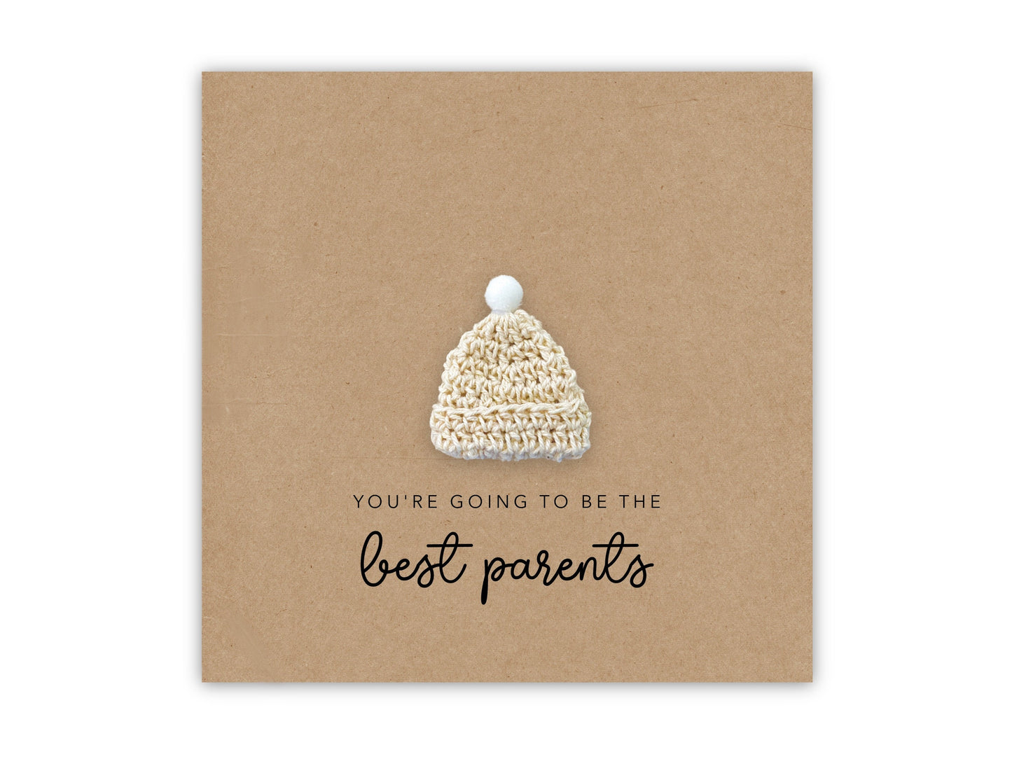 New parents, Parents to be Card, Simple New Baby Card for new parents from friend, New Parents Card, Best Parents, Expecting Baby Card