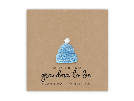 Happy Birthday Grandma to be Card from Bump, Grandma to be, Happy Birthday Grandma, Grandma to be Birthday Card Love Bump, Keepsake Card