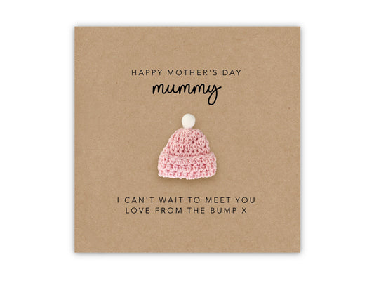 Mummy to be Mother's Day Card, For My Mummy To Be, Mother's Day Card For Mum, Pregnancy Mother's Day Card, Card From The Bump, Keepsake