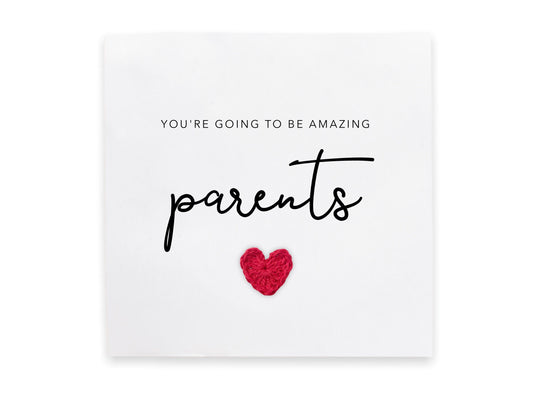 Pregnancy Card For Parents To Be, Mummy and Daddy To Be Pregnancy Card, Going To Be The Best Parents Pregnancy Card, New Parents Card