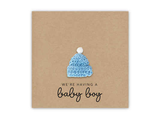 Gender Reveal, Pregnancy Announcement Card, it's a boy,  Baby reveal, Baby Announcement Card, Gender Reveal Boy, Having A Baby