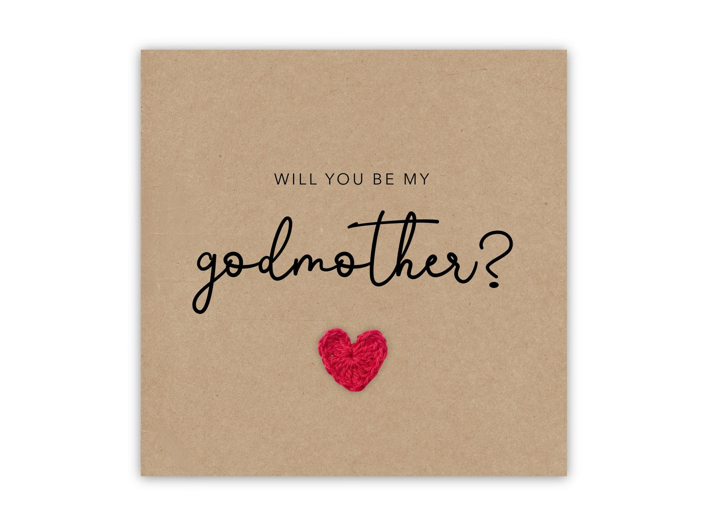 Godmother Proposal, Will You Be My Godmother, Christening Invite, Baptism, Will You Be My Godparent, Godmother Card, Personalised , Be My