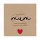 Best Mum Card, You Are The Mum That Everyone Wishes They Had, Cute Mothers Day Card, From Daughter, From Son, Happy Mothers Day