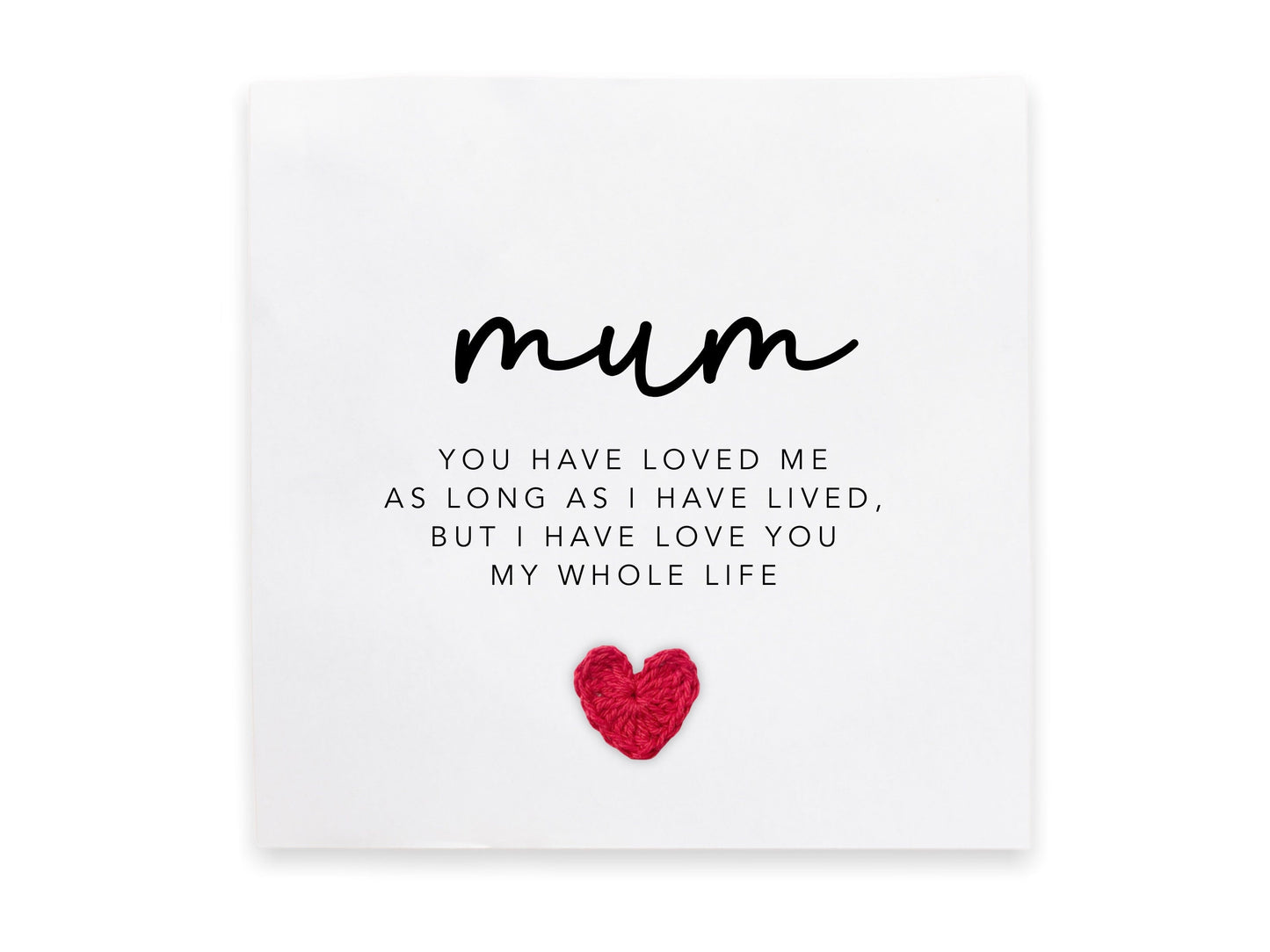 Mum Poem Card, Mothers Day, Mothers Day Card, Poem Sentimental, Special Mothers Day Card, From Daughter, Poem, Mother's Day Card for mum