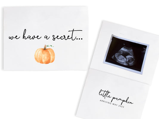 Pregnancy Announcement Card, New Great Grandparents, Official Promotion, Baby reveal, Card to Great grandad, New Baby, Pregnancy Pumpkin