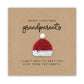 Merry Christmas Grandparents to be From Bump, Cute Christmas Card For Grandparents, Daddy To be Christmas Card, Christmas Card From Bump