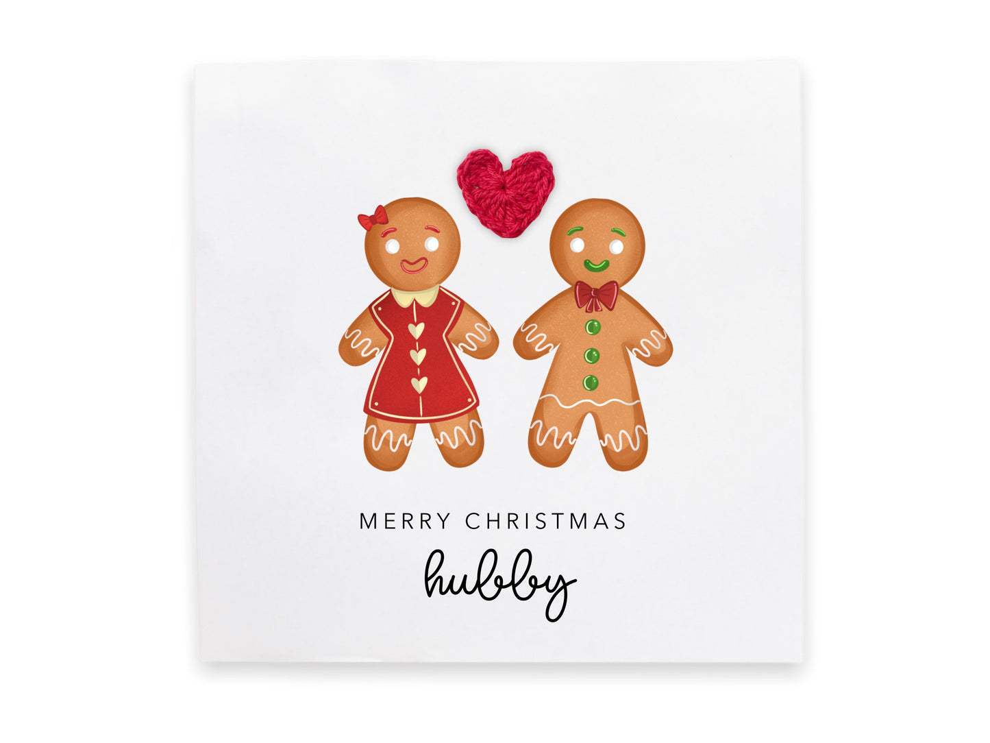 Husband Christmas Card, Personalised Christmas Card, To My Husband on Christmas, Romantic Hubby Christmas Card, Christmas Card, Hubby