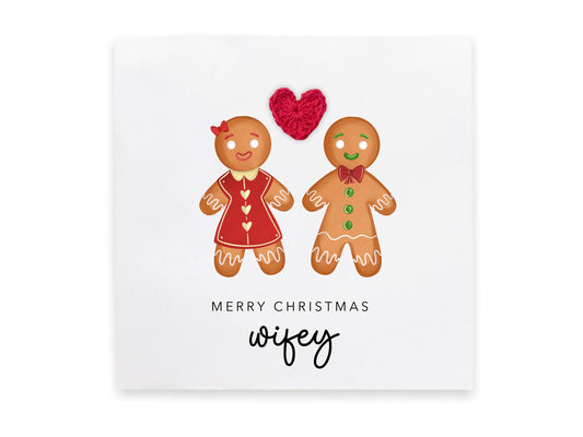 Merry Christmas Wife Card, Christmas Wife Card, Wife Christmas Card, Wonderful Wife Christmas Card, Wifey, Funny Humour