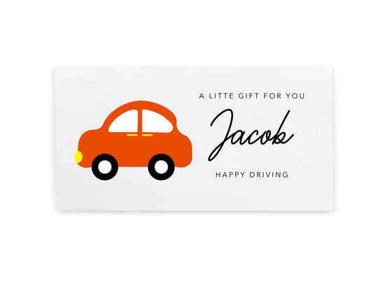 Driving lesson money wallet, gift voucher,  Money Waller,  Gift Wallet, Money Holder,  Driving Lessons Gift, New Driver Gift, Driving Lesson