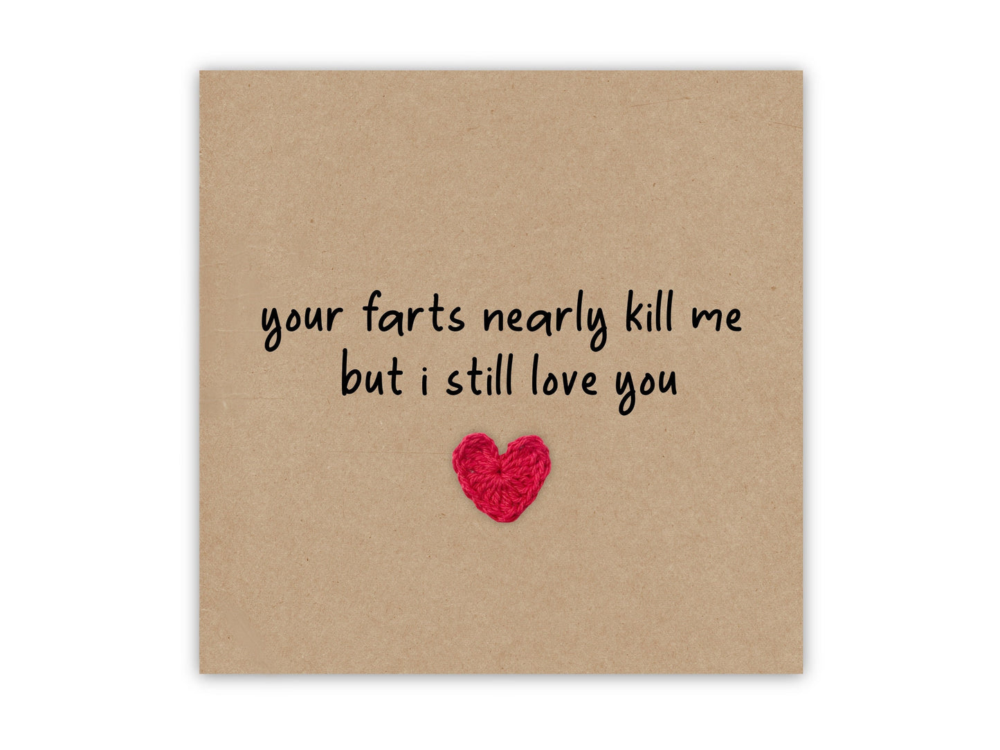 Funny Anniversary Card, Valentine's Day Boyfriend Birthday Card, Girlfriend Card, Fart Card