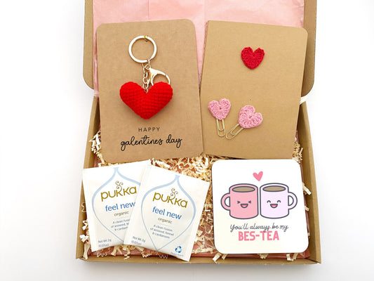 Send love letterbox, Valentine's Day,  Galentine's Day,  I love you gift box, Gift for Best Friend, Bestie Coaster Gift, Friend Gift box