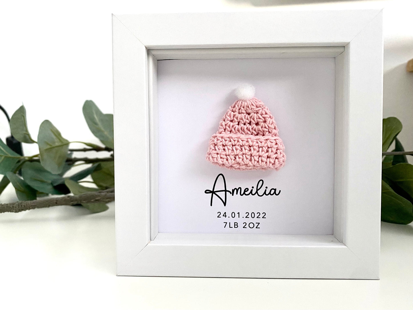 New Baby Gifts, Baby Boy Gift, Gifts For Newborn, 1st Birthday gift, Frame, Welcome to the world, Baby Frame, Personalised Keepsake Nursery