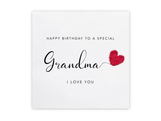 Grandma Birthday Card, Card For Grandma, Birthday Card for Grandma, Keepsake card, Happy Birthday Nanny Grandma