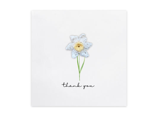 Simple Thank You Card, Little Card To Say A Big Thank You, Supportive Card For Friend, Sister, Mum, Dad, Best Friend Thank You Card